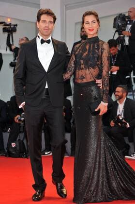 74th Venice Film Festival 2017 red carpet film Ammore e Malavita Pictured Gloria Bellicchi, Giampaolo Morelli  Copyright: xCamillaxMorandi Veneziax xIPAx xVeneziax