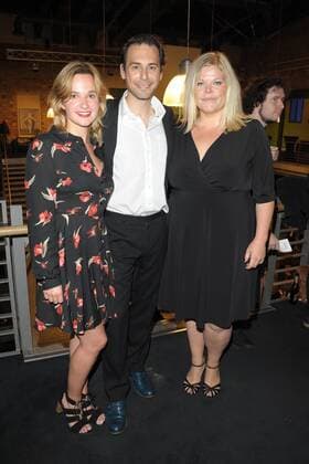 Johanna Griebel, Erbil Ayalp , Marie Schoeneburg Ankunft zur Premiere ;Das schaffen wir schon; im Kino der Kulturbrauerei in Berlin am 07.09.2017
