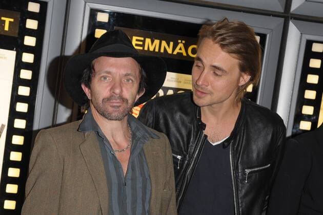 David Bennet, Constantin von Jascheroff Ankunft zur Premiere ;Das schaffen wir schon; im Kino der Kulturbrauerei in Berlin am 07.09.2017