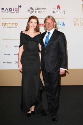 Frank Otto und Nathalie Volk bei der Verleihung Deutscher Radiopreis 2017 am 7.09.2017 in Hamburg Deutscher Radiopreis 2017 in Hamburg