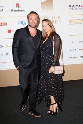 Sasha und seine Ehefrau Julia bei der Verleihung Deutscher Radiopreis 2017 am 7.09.2017 in Hamburg Deutscher Radiopreis 2017 in Hamburg