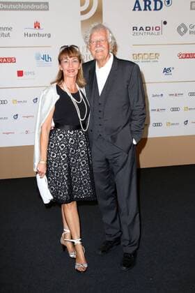 Carlo von Tiedemann und seine Ehefrau Julia bei der Verleihung Deutscher Radiopreis 2017 am 7.09.2017 in Hamburg Deutscher Radiopreis 2017 in Hamburg