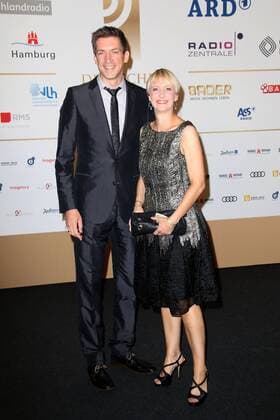 Steffen Hallaschka und seine Ehefrau Anne-Katrin bei der Verleihung Deutscher Radiopreis 2017 am 7.09.2017 in Hamburg Deutscher Radiopreis 2017 in Hamburg