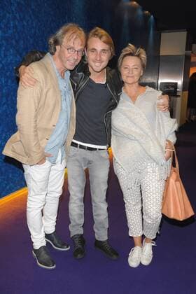 Mario Jascheroff, Constantin von Jascheroff mit Mutter Juana Jascheroff Ankunft zur Premiere ;Das schaffen wir schon; im Kino der Kulturbrauerei in Berlin am 07.09.2017