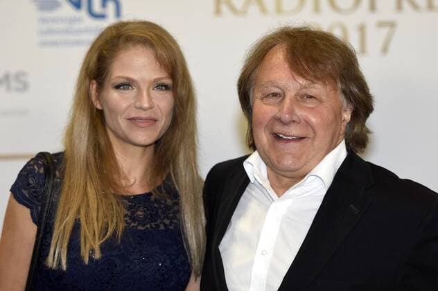 Peter Urban mit Gattin Laura bei der Verleihung des Deutschen Radiopreises 2017 in der Elbphilharmonie. Hamburg, 07.09.2017