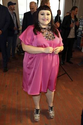 Beth Ditto bei der Verleihung des Deutschen Radiopreises 2017 in der Elbphilharmonie. Hamburg, 07.09.2017