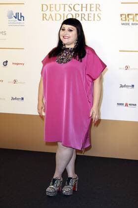 Beth Ditto bei der Verleihung des Deutschen Radiopreises 2017 in der Elbphilharmonie. Hamburg, 07.09.2017