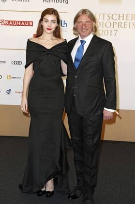 Nathalie Volk und Frank Otto bei der Verleihung des Deutschen Radiopreises 2017 in der Elbphilharmonie. Hamburg, 07.09.2017