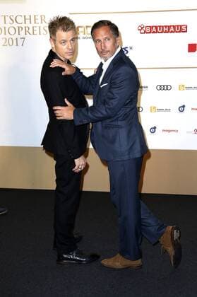 Michael Mittermeier und Benno Fürmann bei der Verleihung des Deutschen Radiopreises 2017 in der Elbphilharmonie. Hamburg, 07.09.2017