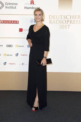Maria Höfl-Riesch bei der Verleihung des Deutschen Radiopreises 2017 in der Elbphilharmonie. Hamburg, 07.09.2017