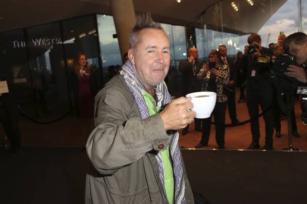 Nigel Kennedy bei der Verleihung des Deutschen Radiopreises 2017 in der Elbphilharmonie. Hamburg, 07.09.2017
