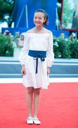 (170908) -- VENICE, Sept. 8, 2017 -- Actress Zhou Meijun attends the premiere of the movie Angels Wear White at the 74th Venice Film Festival in Venice, Italy, Sept. 7, 2017. ) (jmmn) ITALY-VENICE-FILM FESTIVAL-ANGELS WEAR WHITE-PREMIERE JinxYu 