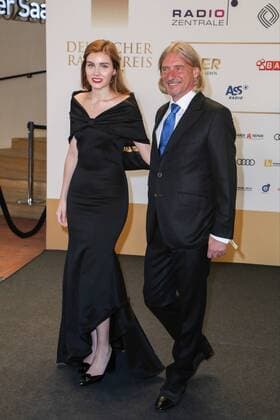 Hamburg, Germany 07.09.2017, Deutscher Radiopreis 2017, Frank Otto und Freundin Nathalie Volk ( DeFodi525