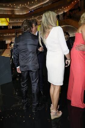 Hamburg, Germany 07.09.2017, Deutscher Radiopreis 2017, Peter Maffay und Freundin Hendrikje ( DeFodi525