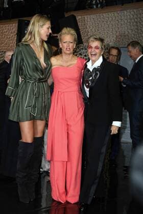 Hamburg, Germany 07.09.2017, Deutscher Radiopreis 2017, Toni Garrn, Barbara Schoeneberger und Gloria von Thurn und Taxis ( DeFodi525