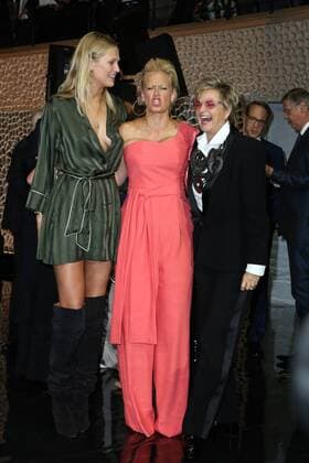 Hamburg, Germany 07.09.2017, Deutscher Radiopreis 2017, Toni Garrn, Barbara Schoeneberger und Gloria von Thurn und Taxis ( DeFodi525