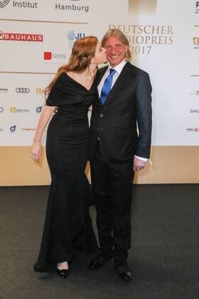 Hamburg, Germany 07.09.2017, Deutscher Radiopreis 2017, Frank Otto und Freundin Nathalie Volk ( DeFodi525