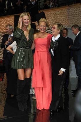Hamburg, Germany 07.09.2017, Deutscher Radiopreis 2017, Toni Garrn, Barbara Schoeneberger und Gloria von Thurn und Taxis ( DeFodi525