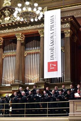 Oratorio Stabat Mater by Antonin Dvorak began the 10th year of the international music festival Dvorak Prague in the Prague Rudolfinum, Czech Republic, on September 7, 2017. (CTKxPhoto RomanxVondrous) CTKPhotoP201709071089001  vnd 5 K
