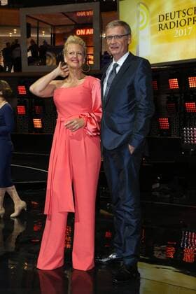 Hamburg, Germany 07.09.2017, Deutscher Radiopreis 2017, Barbara Schoeneberger und Guenther Jauch ( DeFodi525