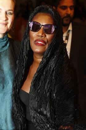 Grace Jones attending the Grace Jones: Bloodlight and Bami premiere during the 42nd Toronto International Film Festival at Elgin Theatre on September 07, 2017 in Toronto, Canada