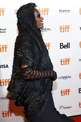 Grace Jones attending the Grace Jones: Bloodlight and Bami premiere during the 42nd Toronto International Film Festival at Elgin Theatre on September 07, 2017 in Toronto, Canada