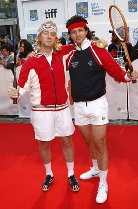 Tim League and Tom Quinn attending the Borg McEnroe premiere during the 42nd Toronto International Film Festival at Thomson Hall on September 07, 2017 in Toronto, Canada