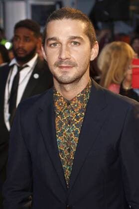 Shia LaBeouf attending the Borg McEnroe premiere during the 42nd Toronto International Film Festival at Thomson Hall on September 07, 2017 in Toronto, Canada
