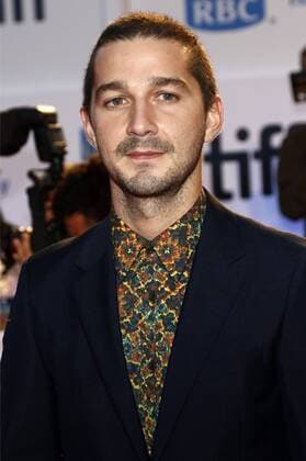 Shia LaBeouf attending the Borg McEnroe premiere during the 42nd Toronto International Film Festival at Thomson Hall on September 07, 2017 in Toronto, Canada