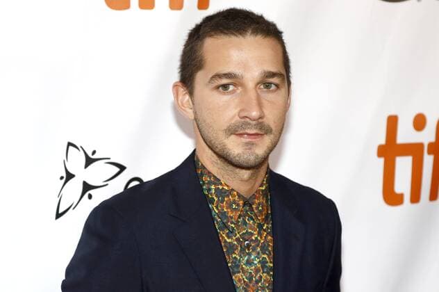 Shia LaBeouf attending the Borg McEnroe premiere during the 42nd Toronto International Film Festival at Thomson Hall on September 07, 2017 in Toronto, Canada