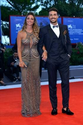 74th Venice Film Festival 2017, Red Carpet Film Le fidele Pictured: Mariano Di Vaio, Eleonora Brunacci  Copyright: xSimonexComi Veneziax xIPAx xVeneziax