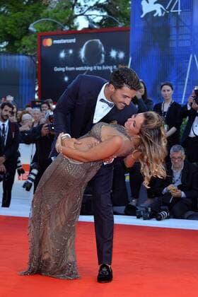 74th Venice Film Festival 2017, Red Carpet Film Le fidele Pictured: Mariano Di Vaio, Eleonora Brunacci  Copyright: xSimonexComi Veneziax xIPAx xVeneziax