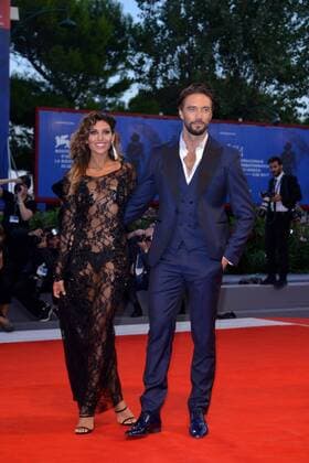 74th Venice Film Festival 2017, Red Carpet Film Le fidele Pictured: Alex Belli, Mila Suarez  Copyright: xSimonexComi Veneziax xIPAx xVeneziax