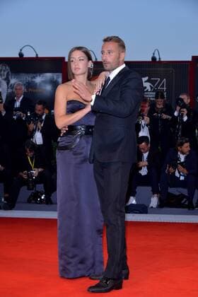 74th Venice Film Festival 2017, Red Carpet Film Le fidele Pictured: Adele Exarchopoulos and Matthias Schoenaerts  Copyright: xSimonexComi Veneziax xIPAx xVeneziax