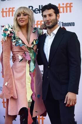 Lady Gaga and director Chris Moukarbel attend the world premiere of the documentary Gaga: Five Foot Two at the Princess of Wales Theatre during the Toronto International Film Festival in Toronto, Canada on September 8, 2017.  TOR2017090810 CHRISTINExCHEW