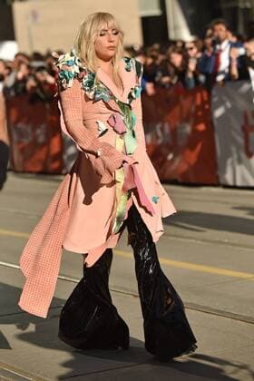 Lady Gaga arrives at the world premiere of the documentary Gaga: Five Foot Two at the Princess of Wales Theatre during the Toronto International Film Festival in Toronto, Canada on September 8, 2017.  TOR2017090807 CHRISTINExCHEW