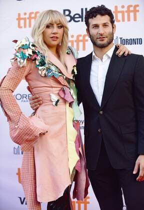 Lady Gaga and director Chris Moukarbel attend the world premiere of the documentary Gaga: Five Foot Two at the Princess of Wales Theatre during the Toronto International Film Festival in Toronto, Canada on September 8, 2017.  TOR2017090808 CHRISTINExCHEW