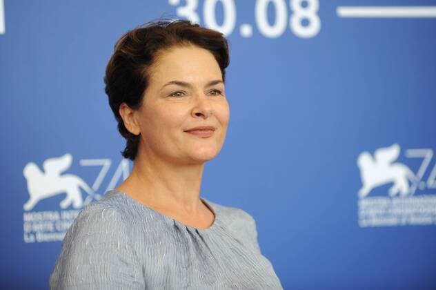 74. Filmfestspiele in Venedig, Italien. Barbara Auer beim Photocall zum deutschen Film KRIEG (Orrizonti). 74th Film Festival Venice, Mostra del Cinema, Biennale Venezia, Italy.