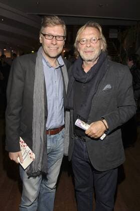 Thorsten Laussch und Volker Lechtenbrink bei der Premiere des Theaterstücks Als ob es regnen würde in der Komödie Winterhuder Fährhaus. Hamburg, 08.09.2017