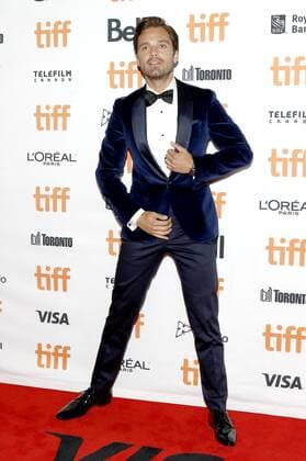 Sebastian Stan attending the I, Tonya premiere during the 42nd Toronto International Film Festival at Princess Of Wales Theatre on September 08, 2017 in Toronto, Canada