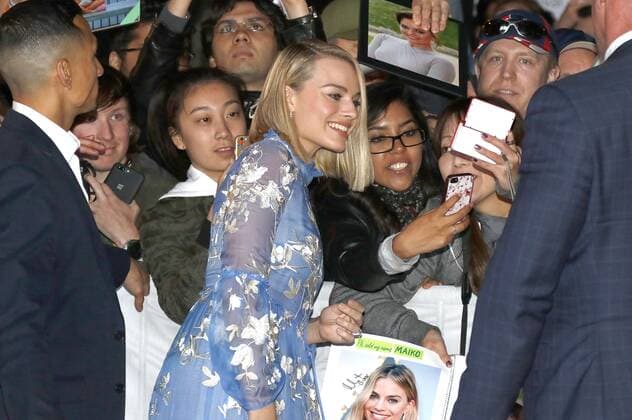Margot Robbie attending the I, Tonya premiere during the 42nd Toronto International Film Festival at Princess Of Wales Theatre on September 08, 2017 in Toronto, Canada