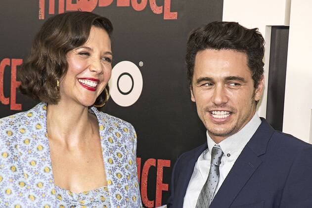 Maggie Gyllenhaal und James Franco, die beiden Schauspieler bei der The Deuce Serien Premiere am 7.09.2017 in New York HBO s The Deuce TV Series Season 1 New York City Premiere in New York, 2017