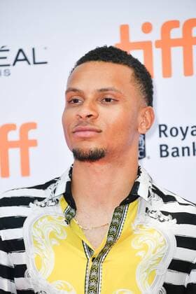 September 9, 2017 - Toronto, Ontario, Canada - Canadian sprinter ANDRE DEGRASSE attends The Carter Effect premiere during the 2017 Toronto International Film Festival at Princess Of Walles Theatre on September 9, 2017 in Toronto, Canada Toronto Canada - ZUMAv53_ 20170909_zaf_v53_011 Copyright: xIgorxVidyashevx
