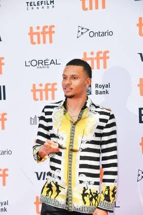 September 9, 2017 - Toronto, Ontario, Canada - Canadian sprinter ANDRE DEGRASSE attends The Carter Effect premiere during the 2017 Toronto International Film Festival at Princess Of Walles Theatre on September 9, 2017 in Toronto, Canada Toronto Canada - ZUMAv53_ 20170909_zaf_v53_014 Copyright: xIgorxVidyashevx