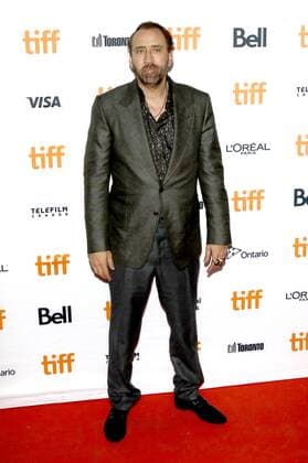 Nicolas Cage attending the Mom and Dad premiere during the 42nd Toronto International Film Festival at Ryerson Theatre on September 09, 2017 in Toronto, Canada
