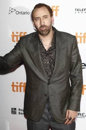 Nicolas Cage attending the Mom and Dad premiere during the 42nd Toronto International Film Festival at Ryerson Theatre on September 09, 2017 in Toronto, Canada