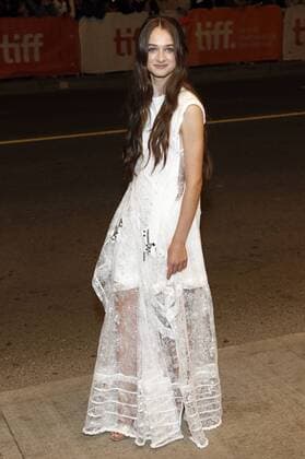 Raffey Cassidy attending the The Killing of a Sacred Deer premiere during the 42nd Toronto International Film Festival at Elgin Theatre on September 09.2017 in Toronto, Canada