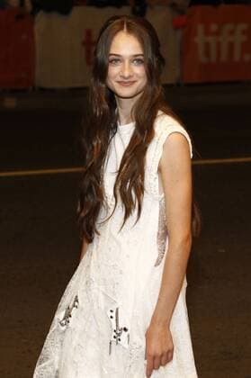 Raffey Cassidy attending the The Killing of a Sacred Deer premiere during the 42nd Toronto International Film Festival at Elgin Theatre on September 09.2017 in Toronto, Canada