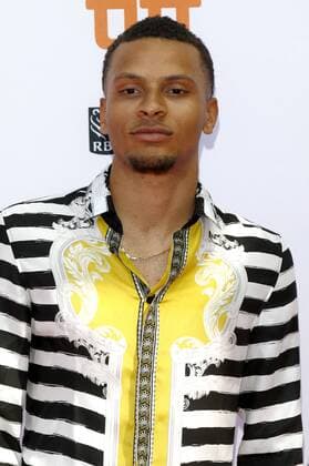 Andre De Grasse attending the The Carter Effect premiere during the 42nd Toronto International Film Festival at Princess of Wales Theatre on September 09, 2017 in Toronto, Canada