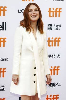 Julianne Moore attending the Suburbicon premiere during the 42nd Toronto International Film Festival at Princess of Wales Theatre on September 09, 2017 in Toronto, Canada
